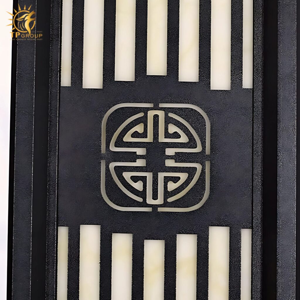 Đèn tường ngoài trời trang trí chữ thọ độc đáo KL7638 13 Đèn tường ngoài trời trang trí chữ thọ độc đáo KL7638