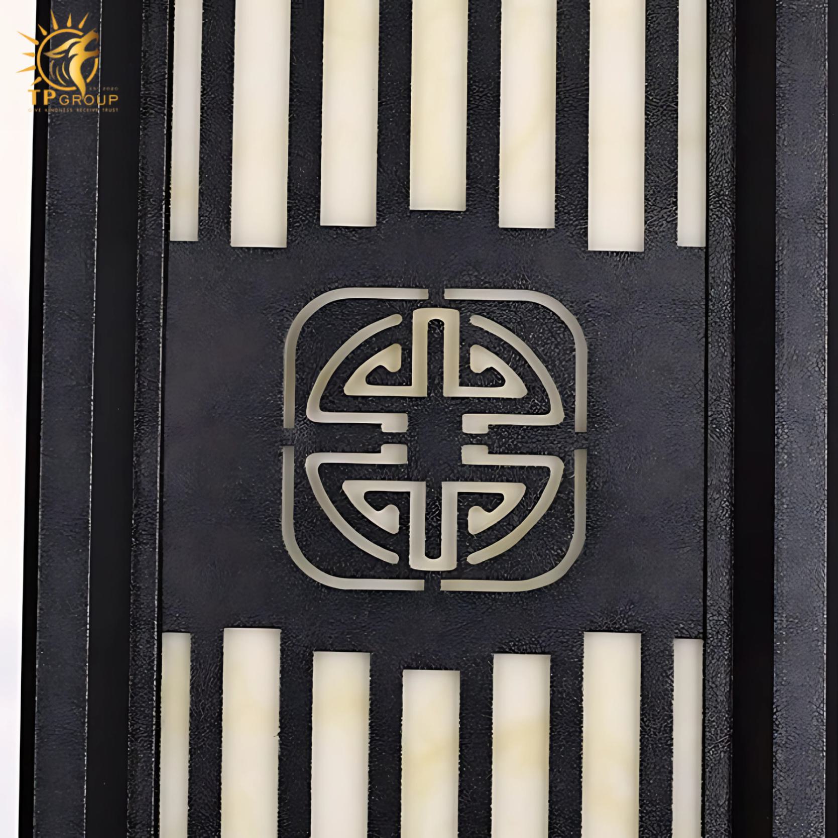 Đèn tường ngoài trời trang trí chữ thọ độc đáo KL7638 9 Đèn tường ngoài trời trang trí chữ thọ độc đáo KL7638