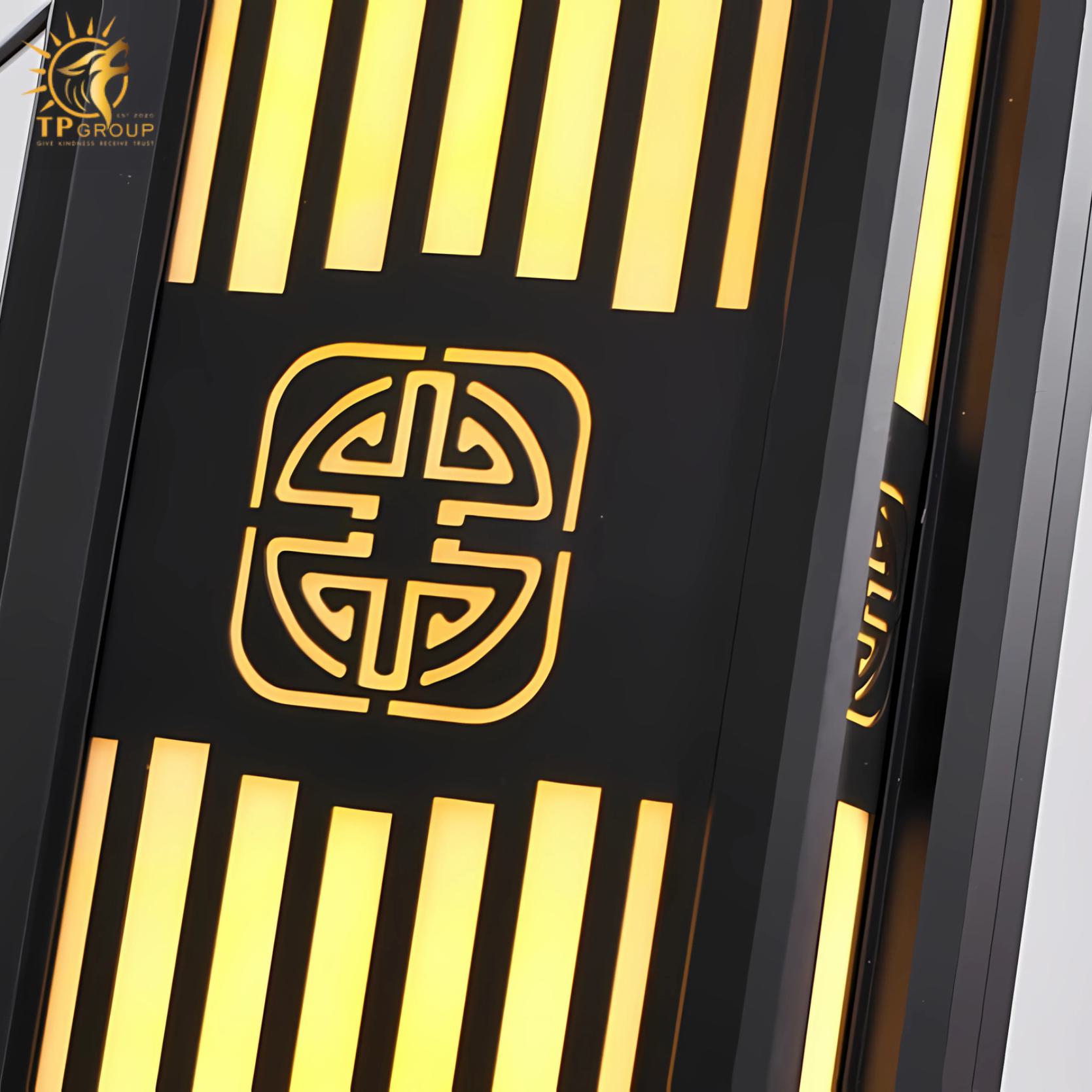 Đèn tường ngoài trời trang trí chữ thọ độc đáo KL7638 10 Đèn tường ngoài trời trang trí chữ thọ độc đáo KL7638