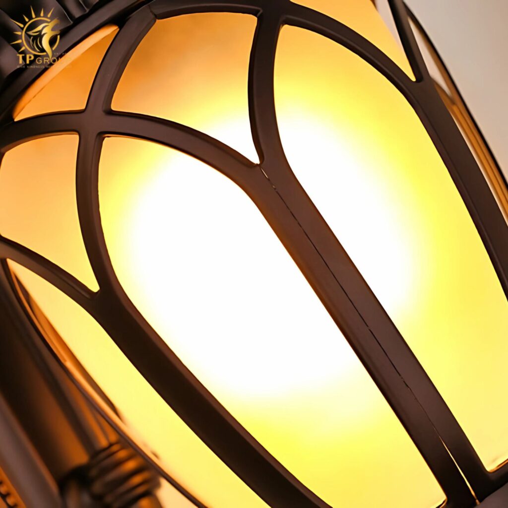 Đèn tường ngoài trời trang trí lối đi kiểu Mỹ BD097