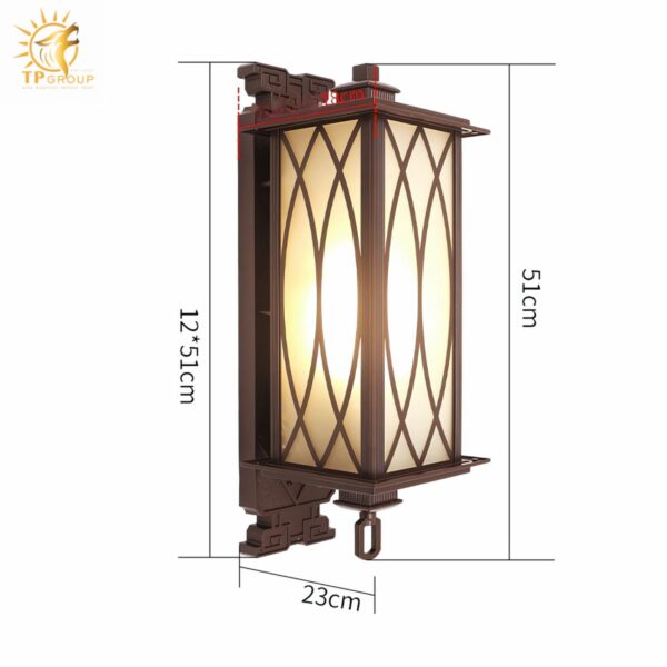 Đèn tường ngoài trời trang trí phong cách Retro BD140