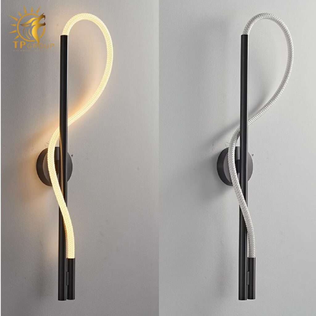 Đèn tường phòng ngủ tối giản hiện đại phong cách Bắc Âu sáng tạo đèn dài mềm mại bằng silicon một dòng TPDT004Đèn tường phòng ngủ tối giản hiện đại phong cách Bắc Âu sáng tạo đèn dài mềm mại bằng silicon một dòng TPDT004