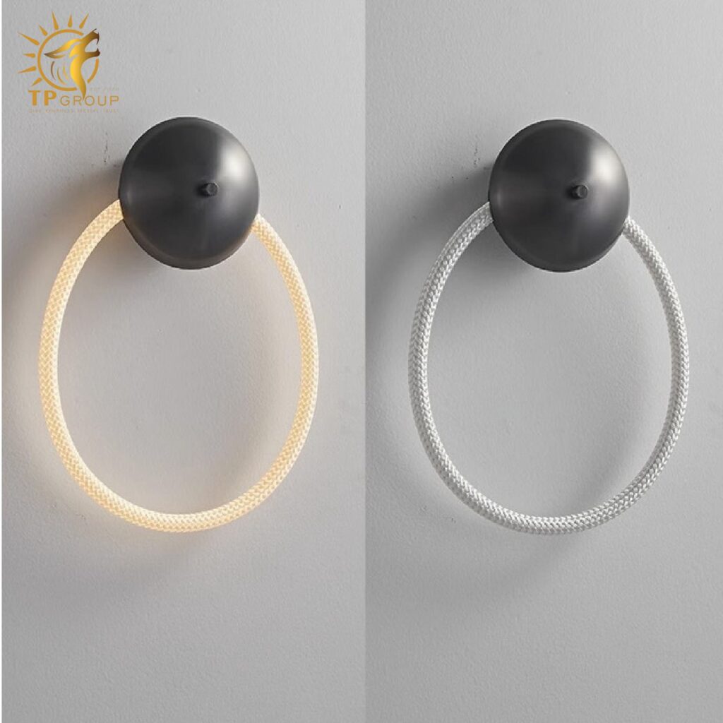 Đèn tường phòng ngủ tối giản hiện đại phong cách Bắc Âu sáng tạo đèn dài mềm mại bằng silicon một dòng TPDT004