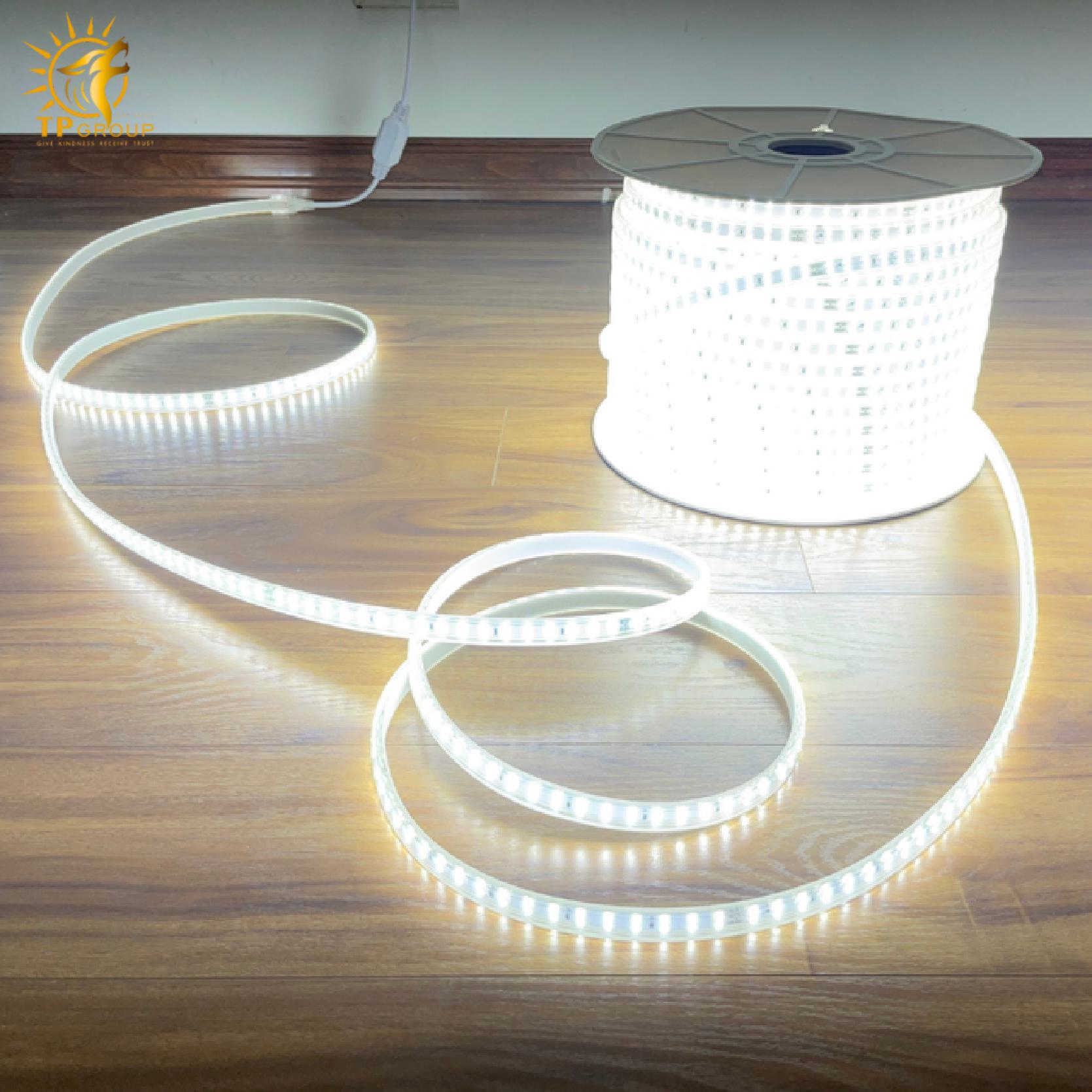 LED cuộn 2835 có keo 100M TPLED001 8 Led cuộn 2835 có keo 100m