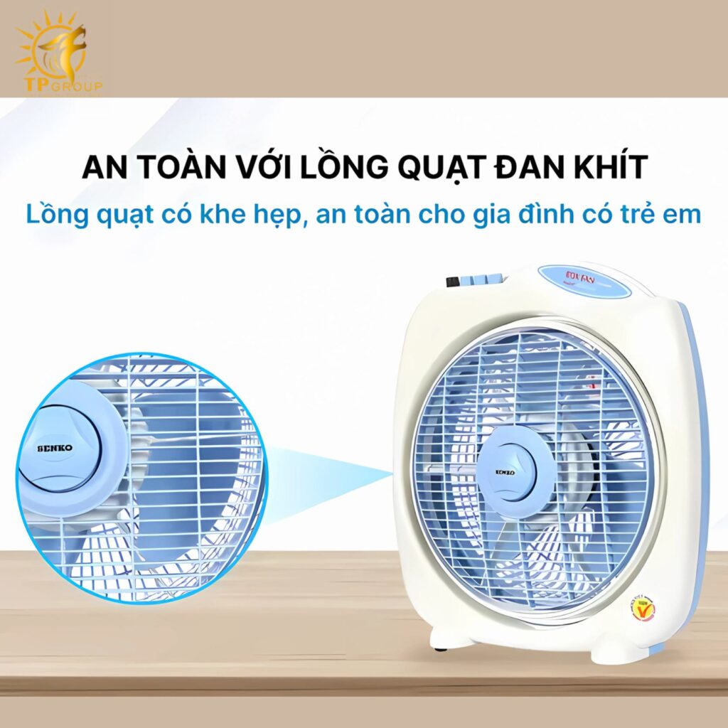Quạt hộp BENKO Box Fan Deluxe B1612 9 Quạt hộp BENKO Box Fan Deluxe B1612
