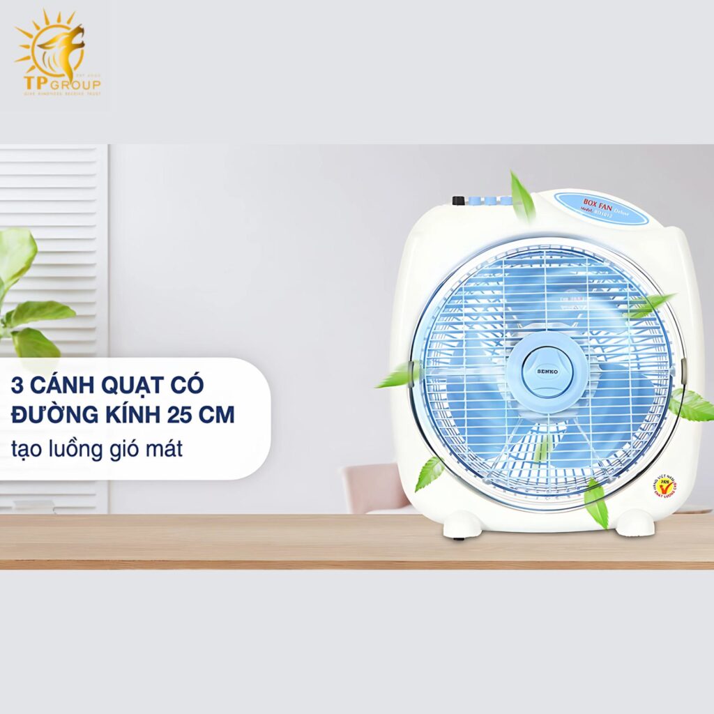 Quạt hộp BENKO Box Fan Deluxe B1612 12 Quạt hộp BENKO Box Fan Deluxe B1612