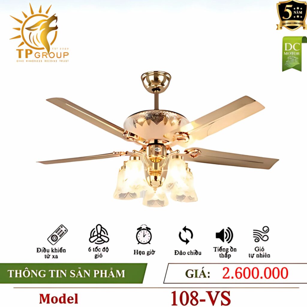 Quạt trần đèn DCT FAN 108 11 Quạt trần DCT FAN 108