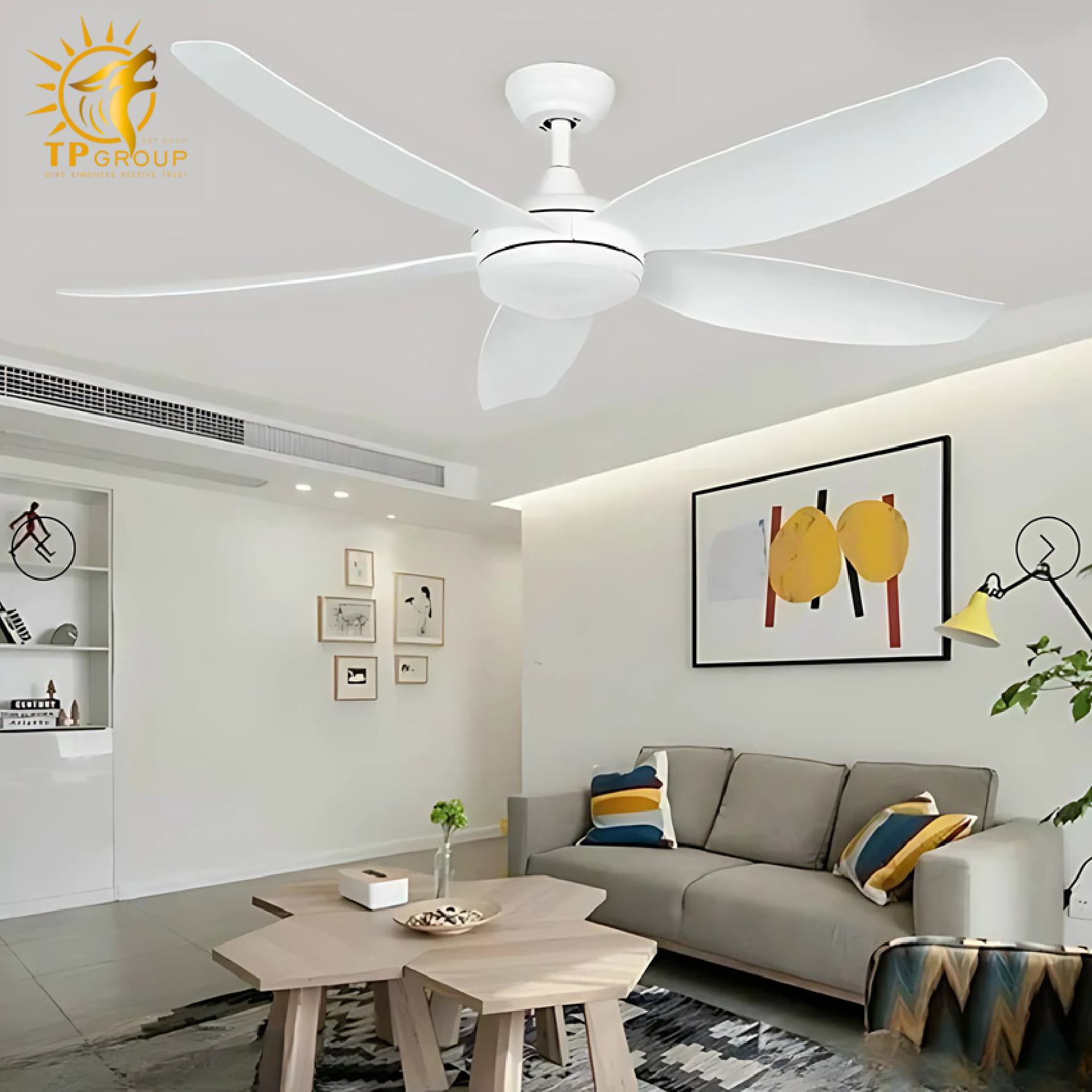 Quạt trần kiểu dáng sang trọng tiết kiệm điện năng DCT Fan 411 3 Quạt trần kiểu dáng sang trọng tiết kiệm điện năng DCT Fan 411