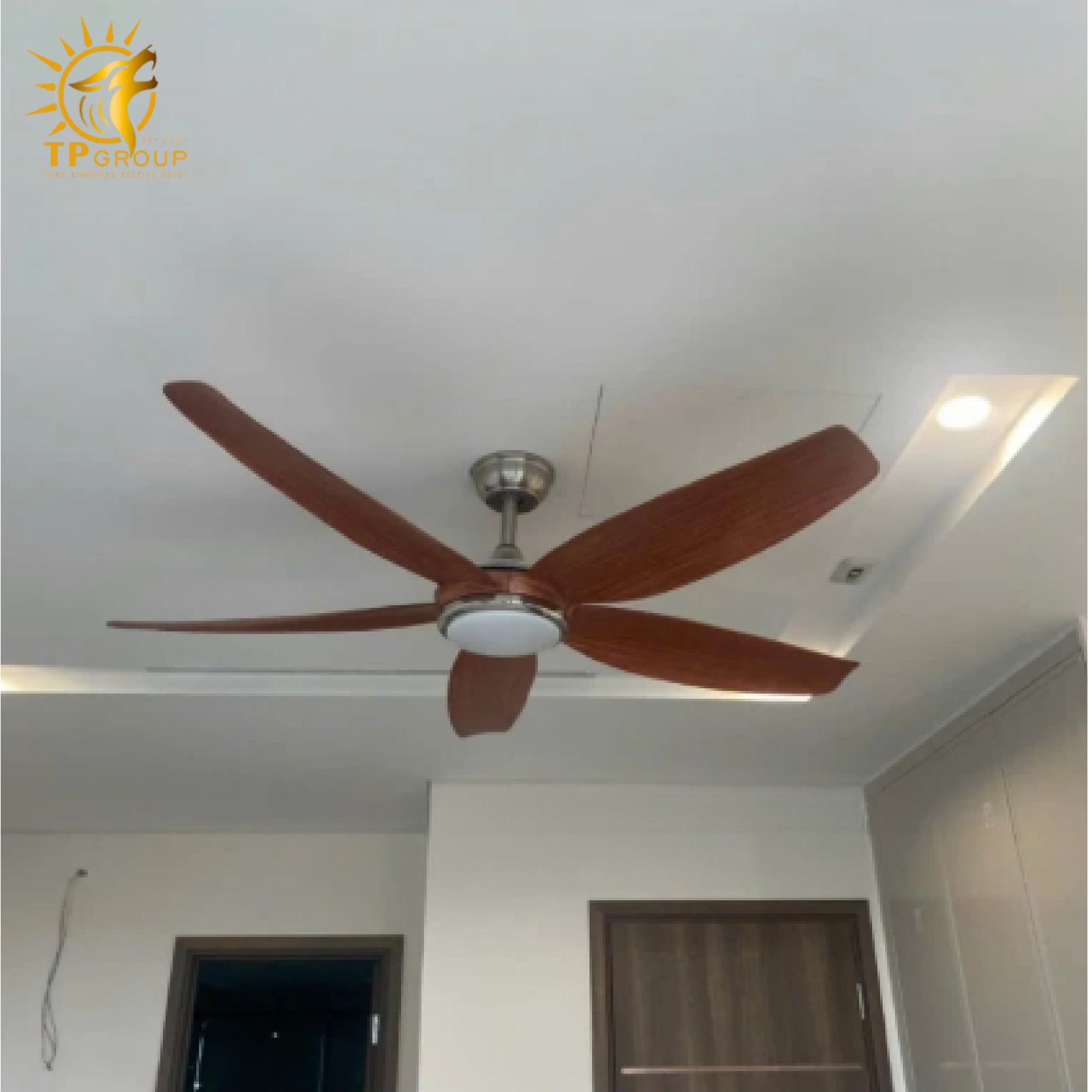 Quạt trần kiểu dáng sang trọng tiết kiệm điện năng DCT Fan 411 5 Quạt trần kiểu dáng sang trọng tiết kiệm điện năng DCT Fan 411