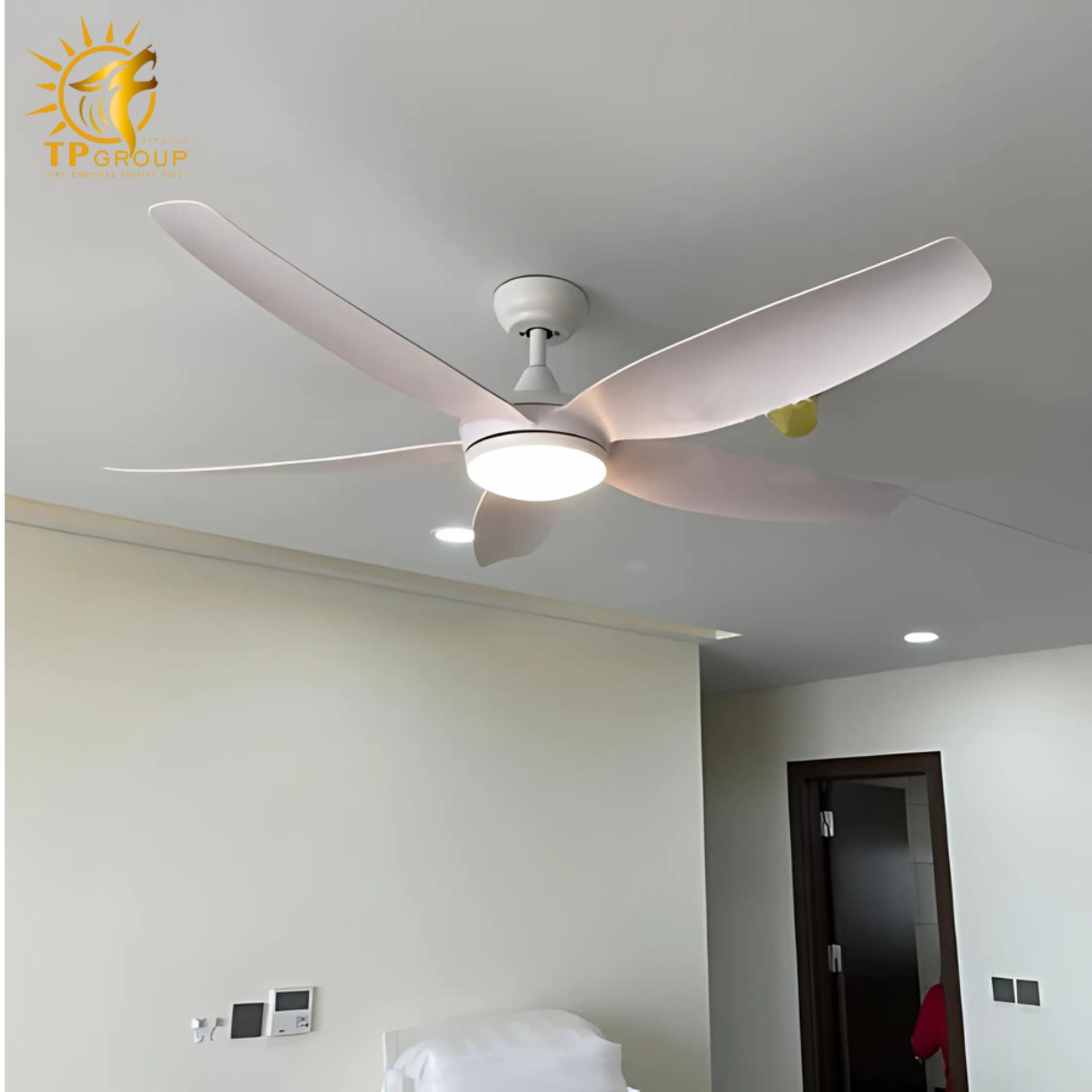 Quạt trần kiểu dáng sang trọng tiết kiệm điện năng DCT Fan 411 7 Quạt trần kiểu dáng sang trọng tiết kiệm điện năng DCT Fan 411