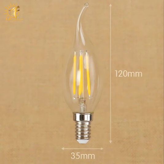 Bóng Nến EDISON C35L-4W 4 Bóng Nến EDISON C35L-4W - Hình ảnh 4