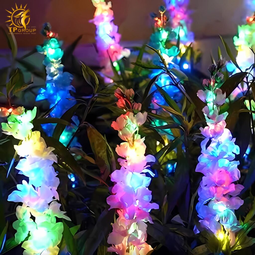 Đèn cắm cỏ cành phi yến decor sân vườn DL7461 11 Đèn cắm cỏ cành phi yến decor sân vườn DL7461