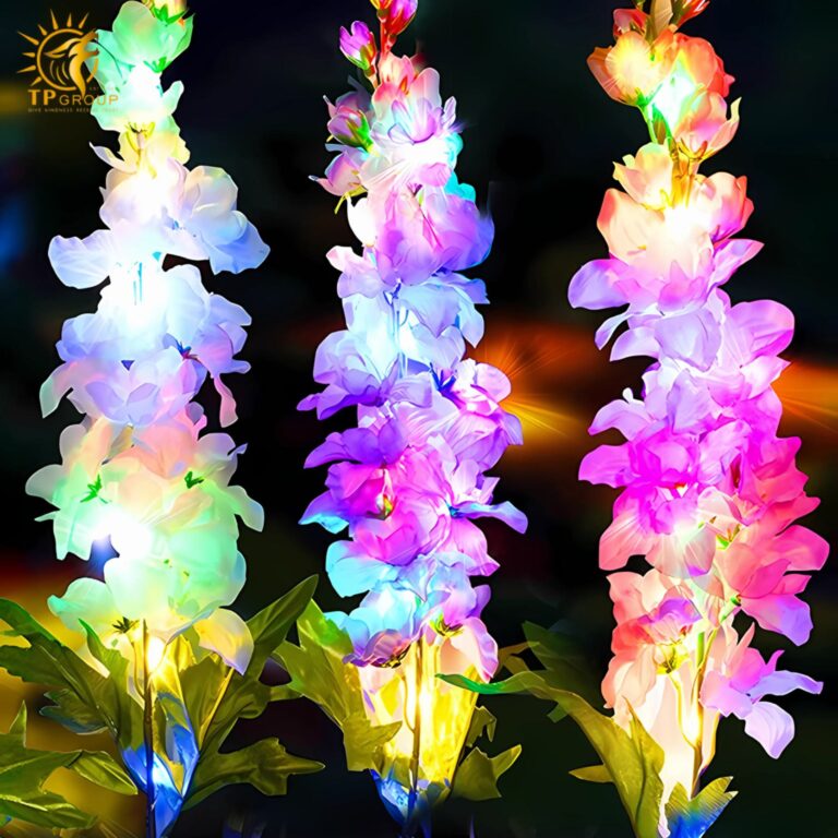 Đèn cắm cỏ cành phi yến decor sân vườn DL7461