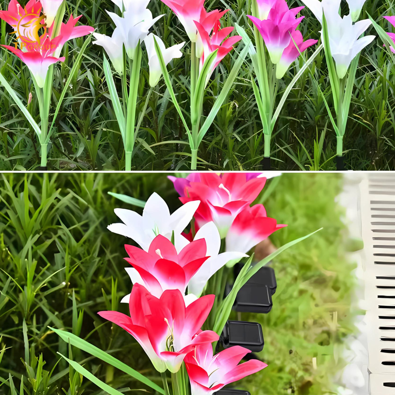 Đèn cắm cỏ hoa tóc tiên năng lượng mặt trời MU6497 6 Đèn cắm cỏ hoa tóc tiên năng lượng mặt trời MU6497