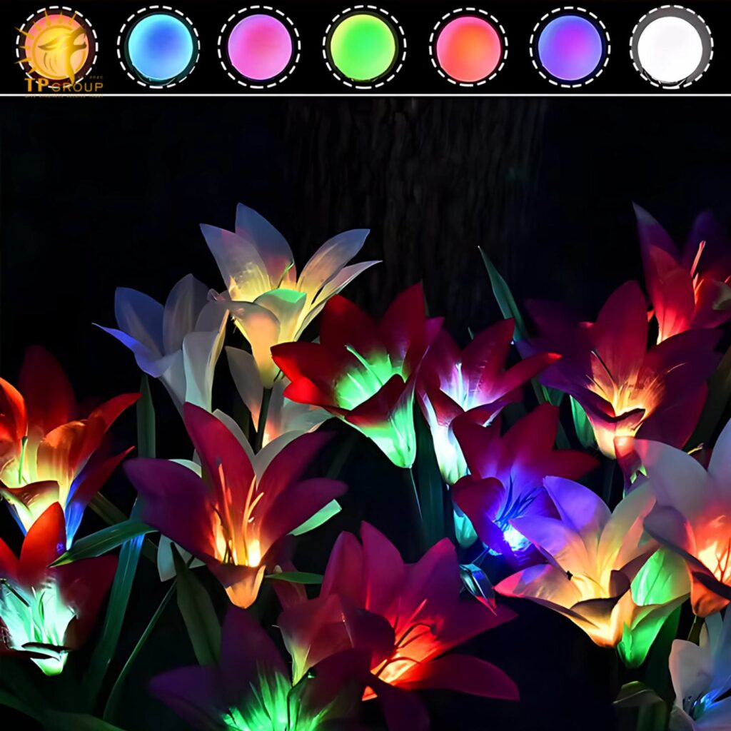 Đèn cắm cỏ hoa tóc tiên năng lượng mặt trời MU6497 10 Đèn cắm cỏ hoa tóc tiên năng lượng mặt trời MU6497