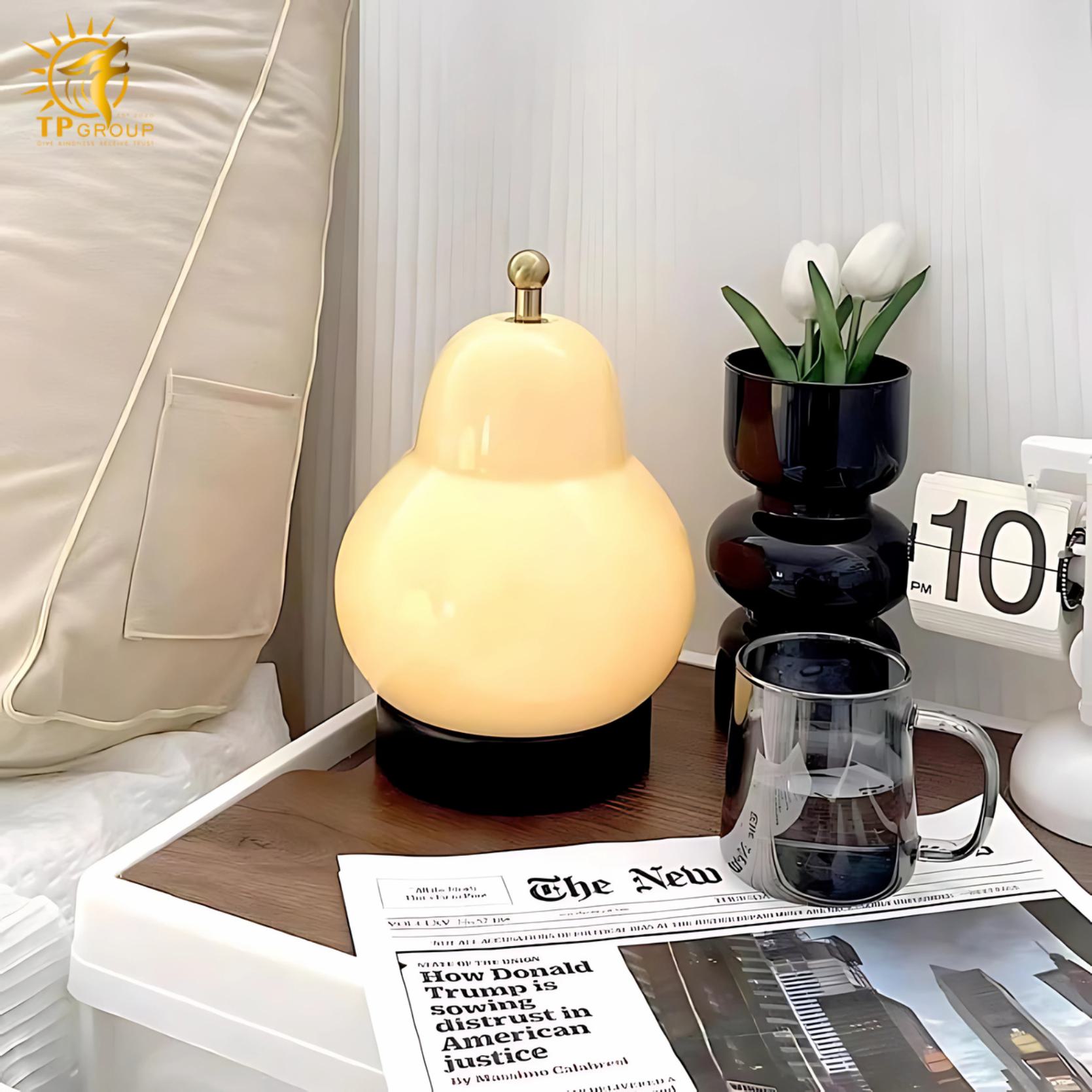 Đèn bàn thủy tinh cảm ứng hồ lô nhỏ hiện đại TA245 5 Đèn bàn thủy tinh cảm ứng hồ lô nhỏ hiện đại TA245