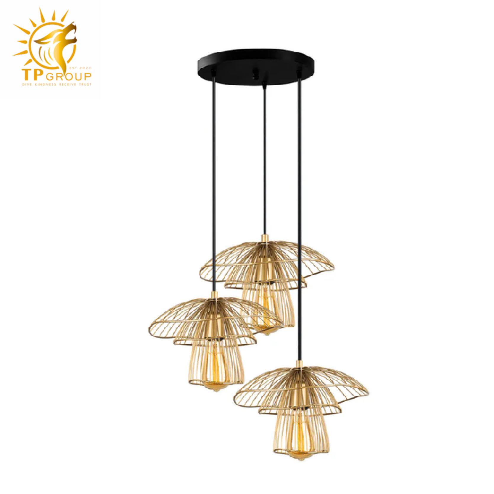 Đèn thả chụp rơm THCN7921 2 Đèn thả chụp rơm THCN7921