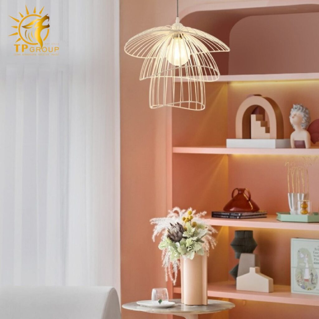 Đèn thả chụp rơm THCN7921 16 Đèn thả chụp rơm THCN7921