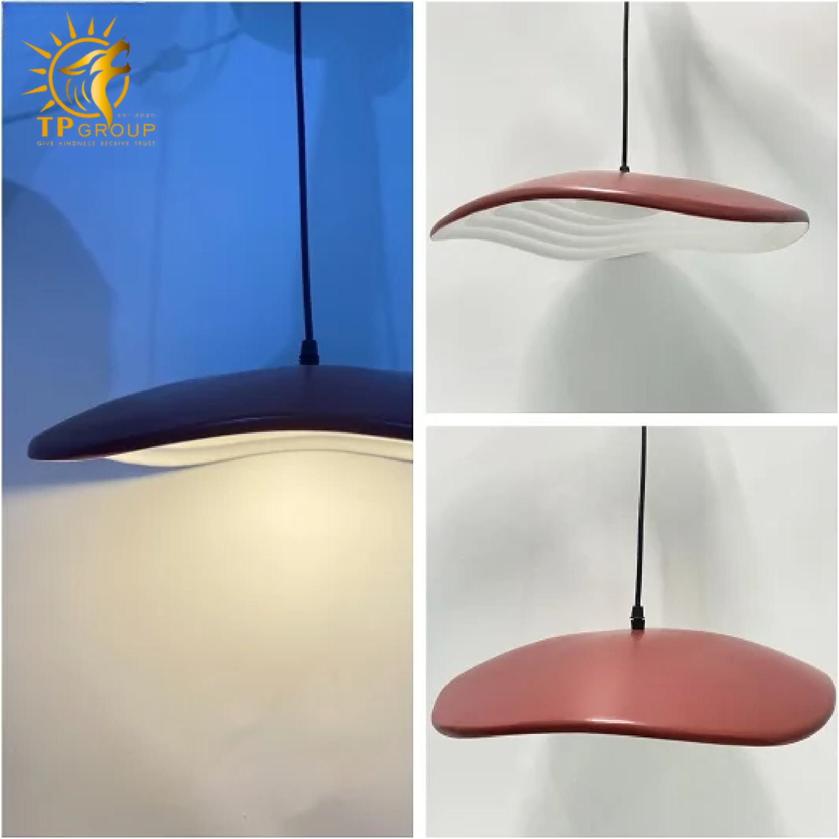 Đèn thả lượn sóng hình lá sen THD82 2 Đèn thả lượn sóng hình lá sen THD82