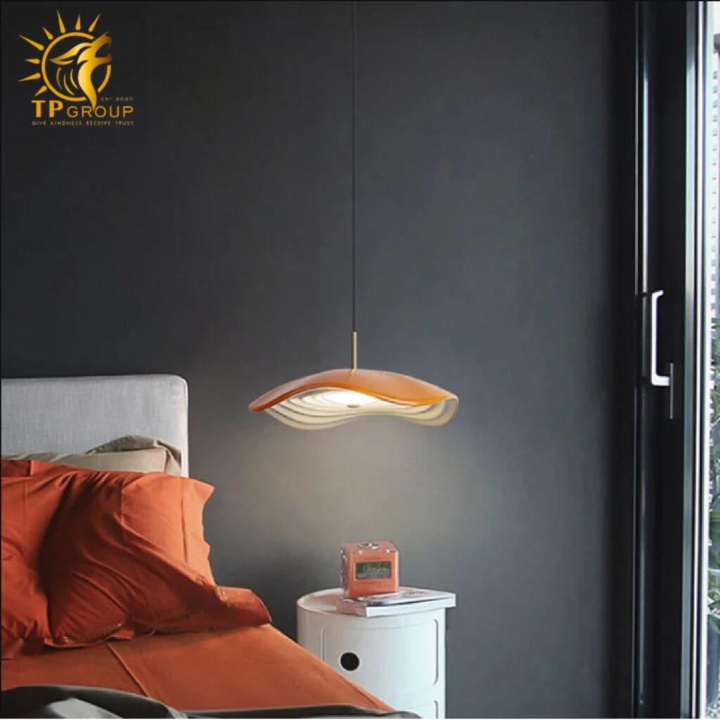 Đèn thả lượn sóng hình lá sen THD82 10 Đèn thả lượn sóng hình lá sen THD82