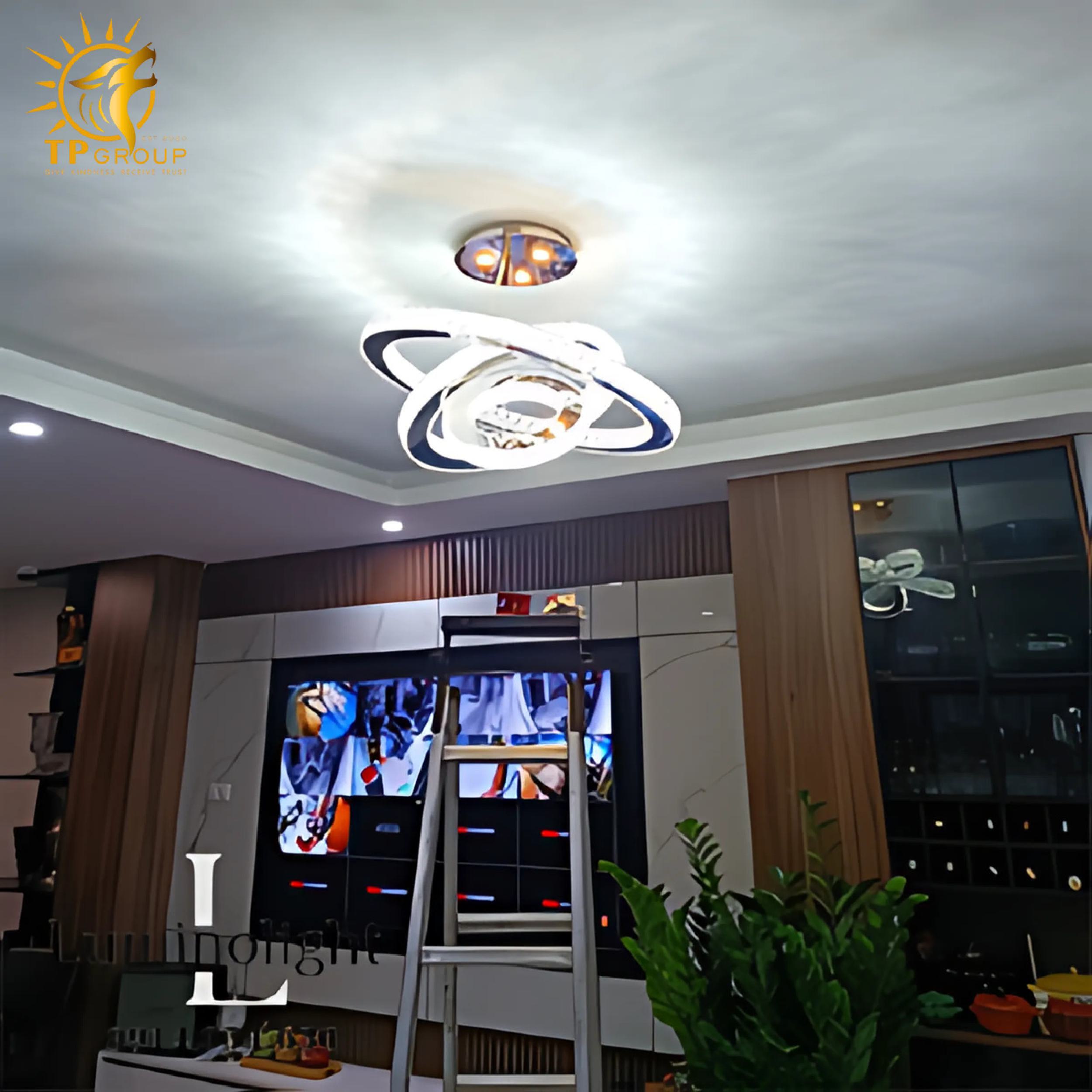 4 Đèn thả pha lê THD7032T357