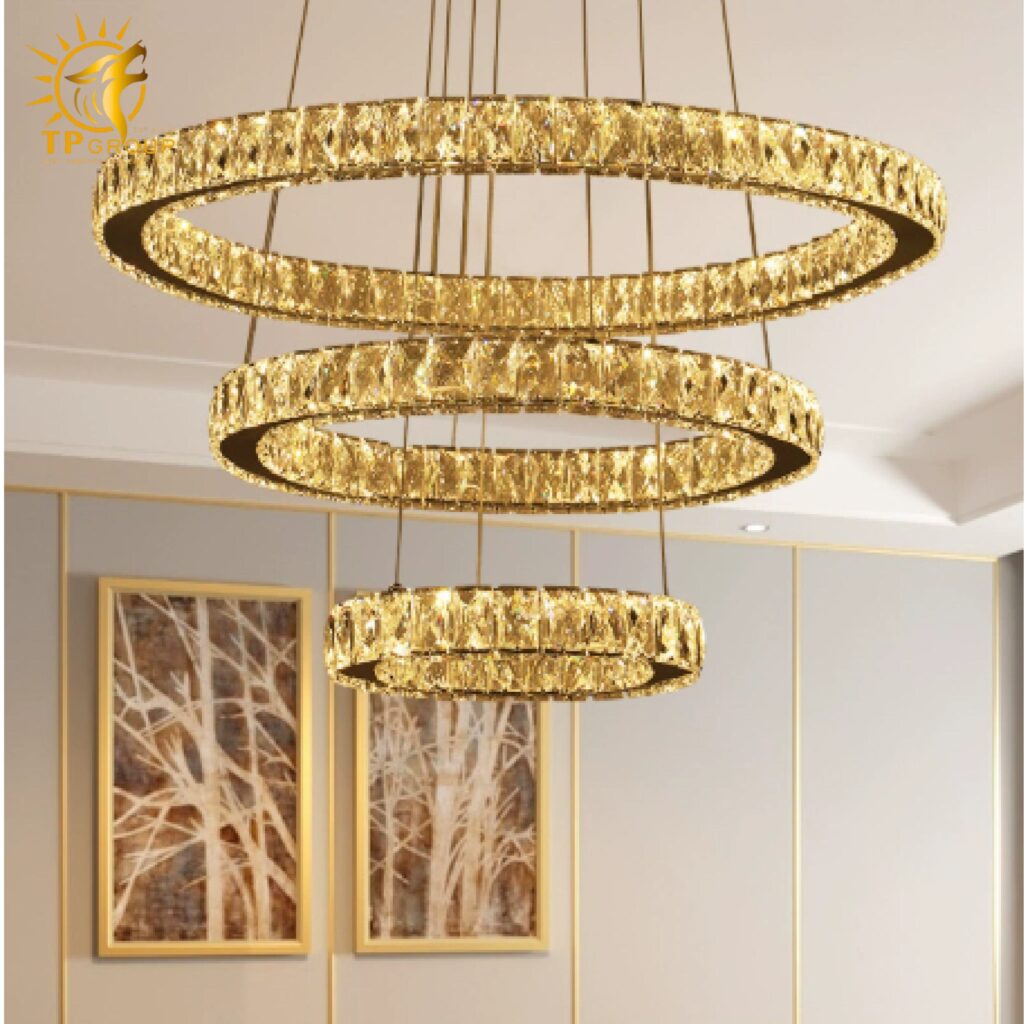 15 Đèn thả pha lê THD7032T357