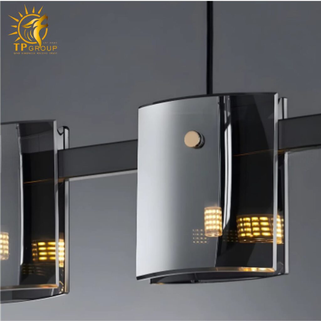 Đèn thả pha lê chùm hiện đại phong cách sang trọng tối giản TTK130N5 12 Đèn thả pha lê chùm hiện đại phong cách sang trọng tối giản TTK130N5