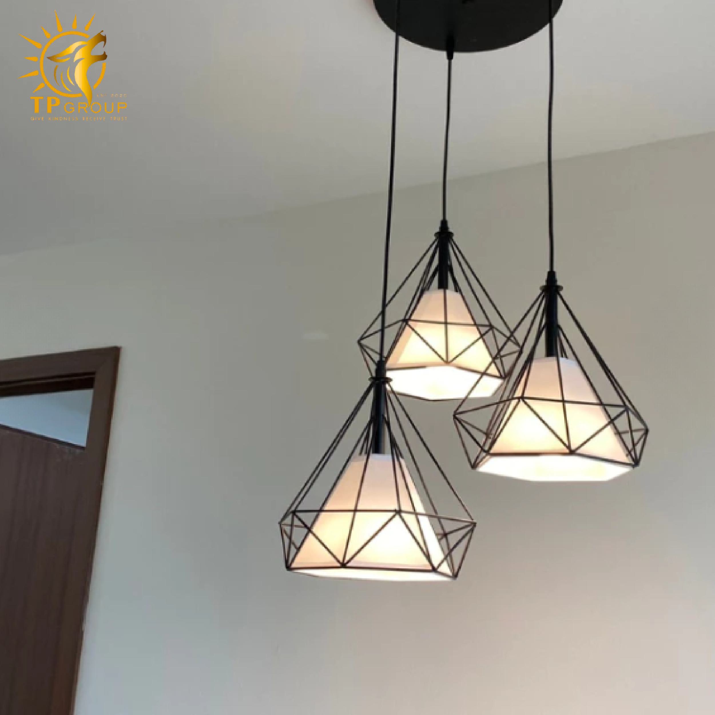 Đèn thả trần bàn ăn bắc âu hiện đại TP305 5 Đèn thả trần bàn ăn bắc âu hiện đại TP305