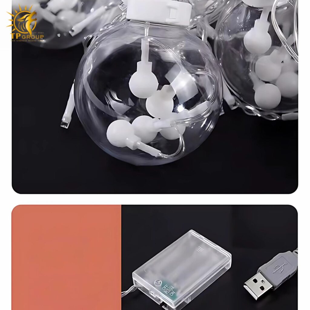 Đèn treo decor sân vườn quả cầu ước nguyện XN7318 13 Đèn treo decor sân vườn quả cầu ước nguyện XN7318