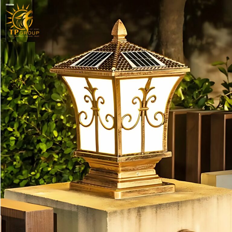 Đèn trụ cổng năng lượng mặt trời TP003