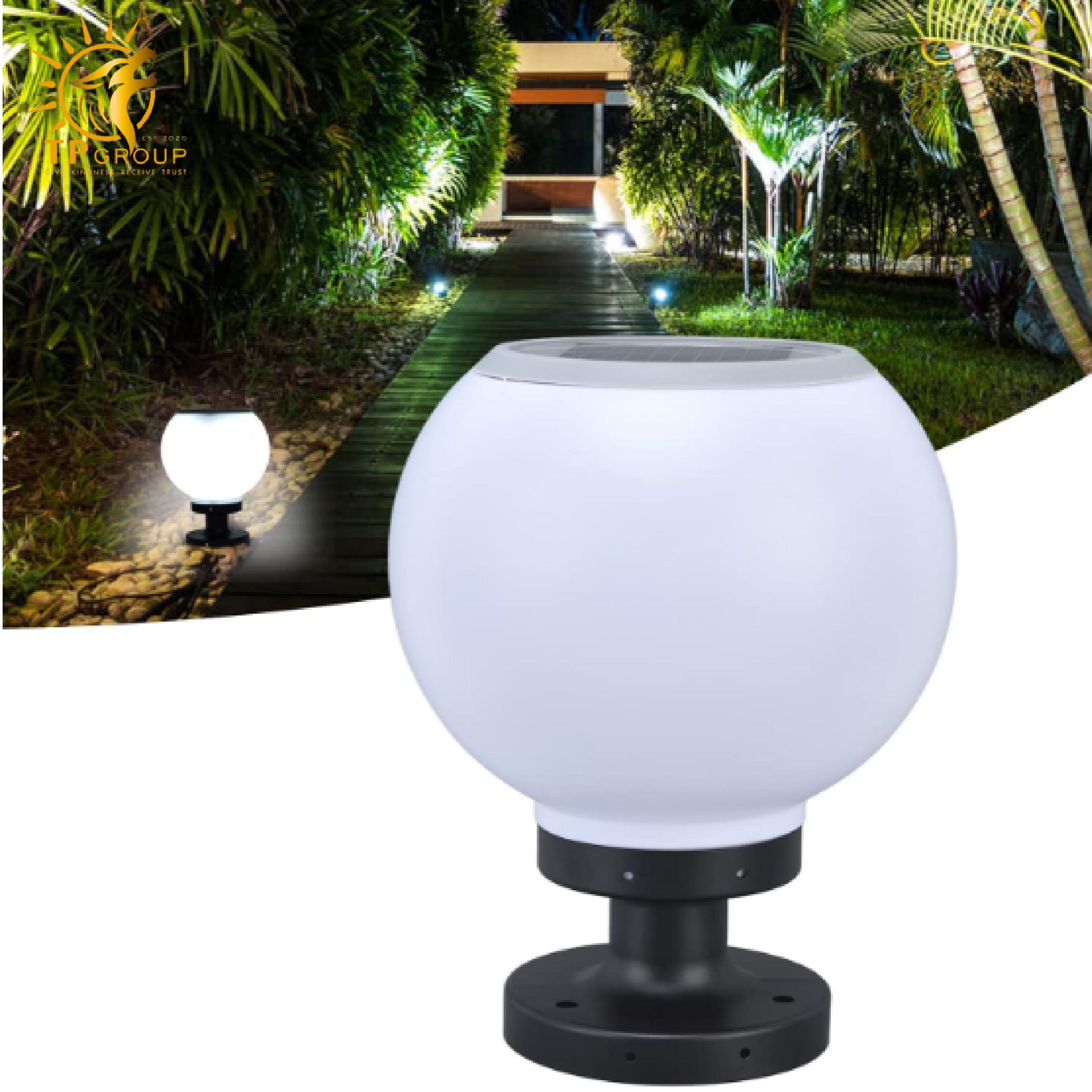 Đèn trụ cổng năng lượng mặt trời TP008