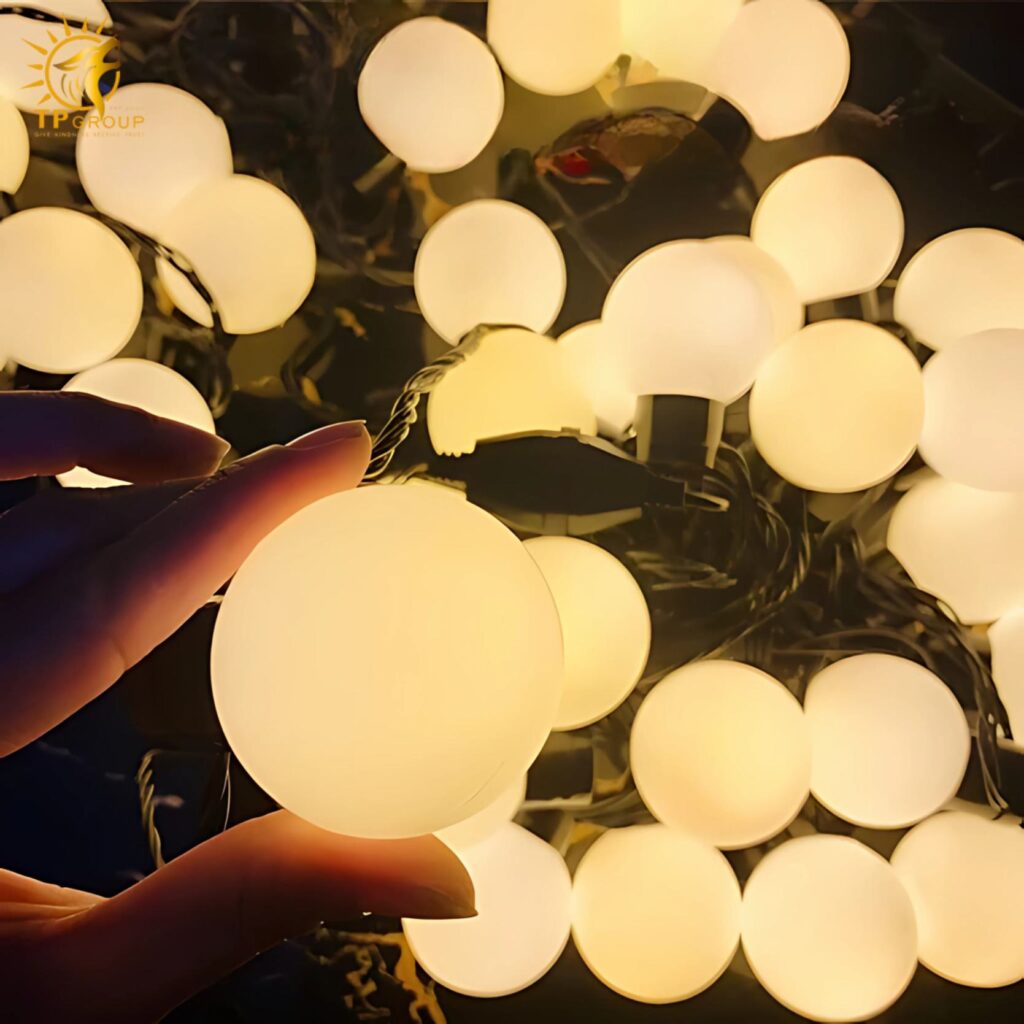 Dây Đèn LED Chớp Bi Đục 10 Dây Đèn LED Chớp Bi Đục