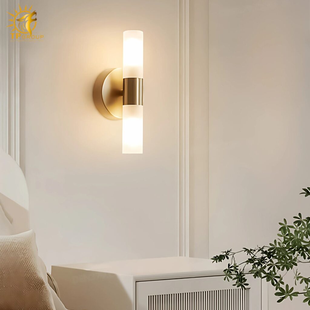 Đèn tường trang trí hình trụ đôi TPG-VK106