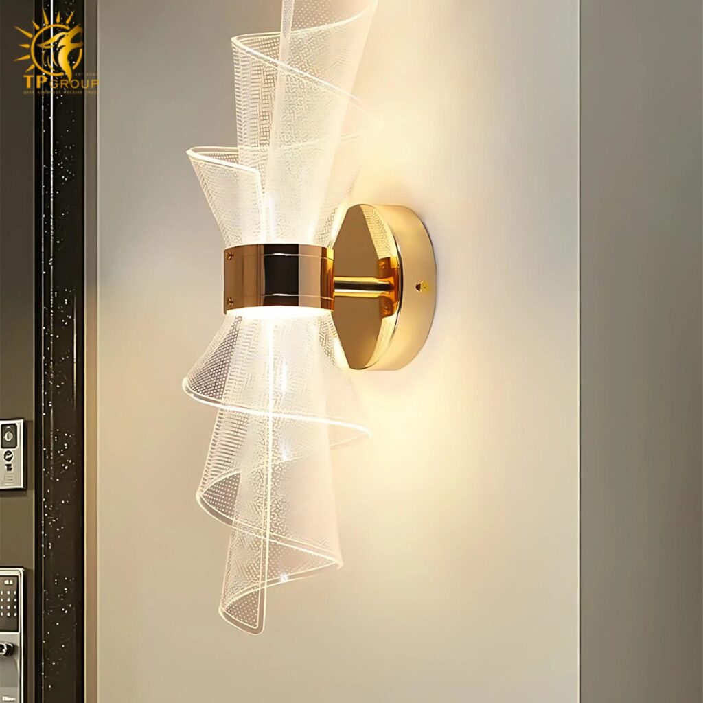 Đèn tường LED xoắn nghệ thuật TPG-VL2547 15 Đèn tường LED xoắn nghệ thuật TPG-VL2547