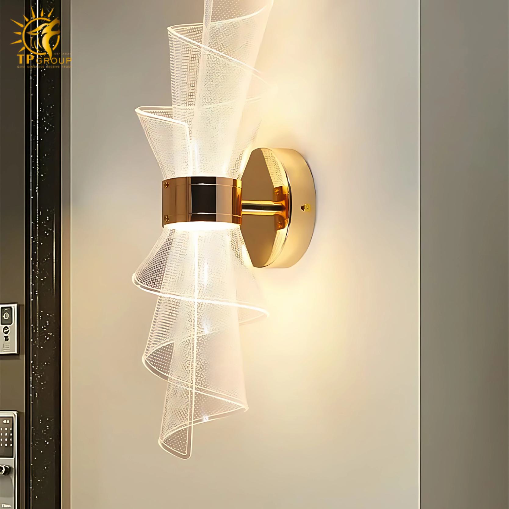Đèn tường LED xoắn nghệ thuật TPG-VL2547 8 Đèn tường LED xoắn nghệ thuật TPG-VL2547