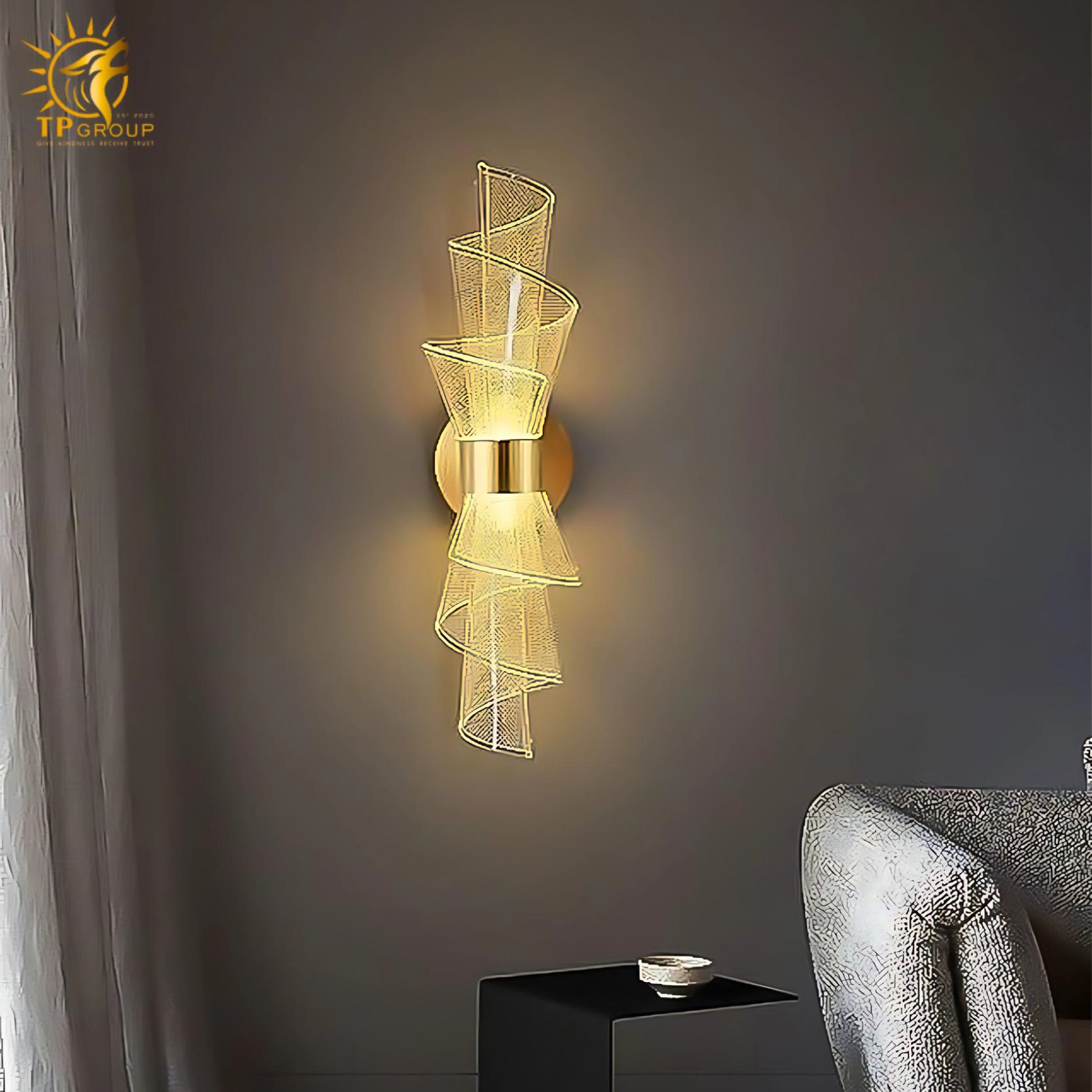 Đèn tường LED xoắn nghệ thuật TPG-VL2547 6 Đèn tường LED xoắn nghệ thuật TPG-VL2547
