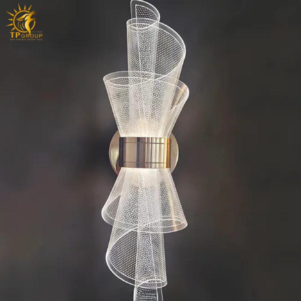 Đèn tường LED xoắn nghệ thuật TPG-VL2547 10 Đèn tường LED xoắn nghệ thuật TPG-VL2547