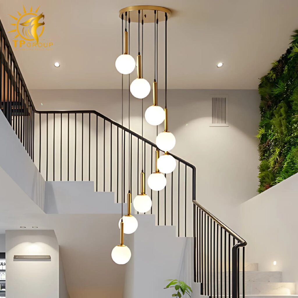 Đèn thả chao thủy tinh TTK03D 17 Đèn thả chao thủy tinh TTK03D