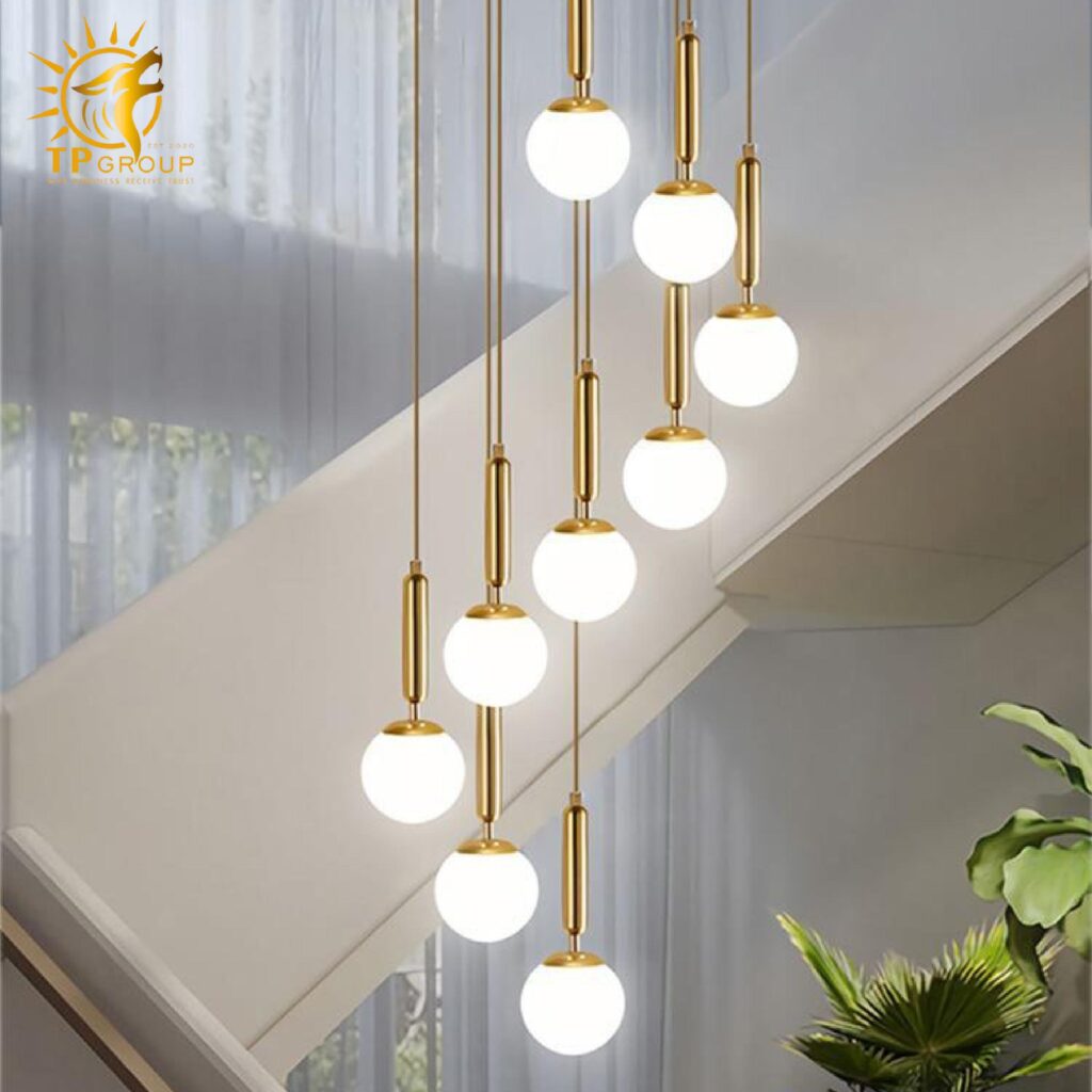 Đèn thả chao thủy tinh TTK03D 26 Đèn thả chao thủy tinh TTK03D