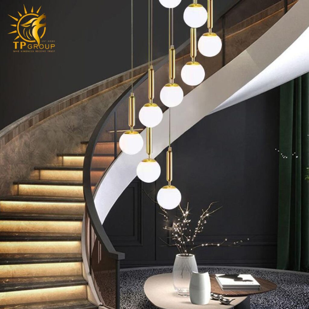 Đèn thả chao thủy tinh TTK03D 20 Đèn thả chao thủy tinh TTK03D
