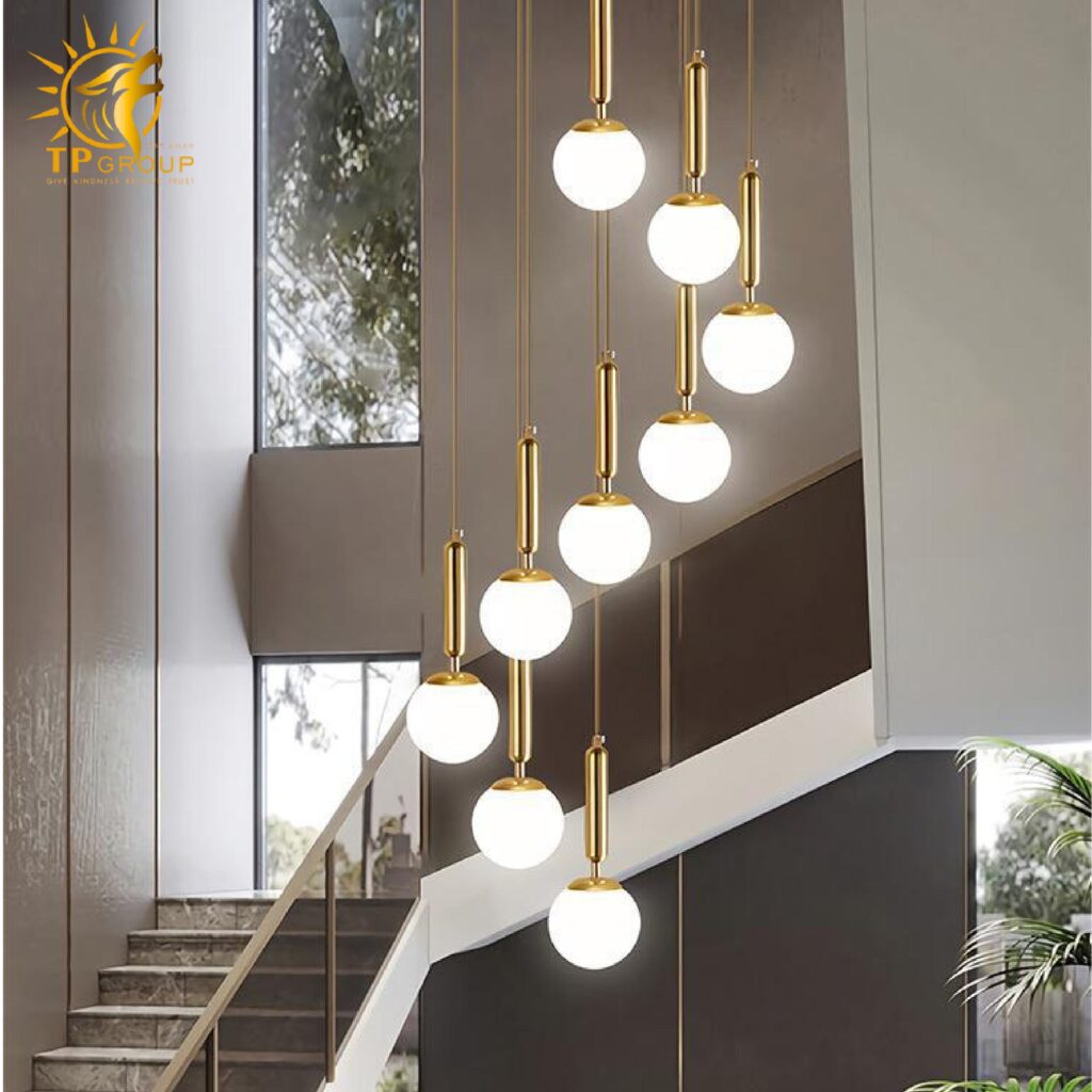 Đèn thả chao thủy tinh TTK03D 24 Đèn thả chao thủy tinh TTK03D