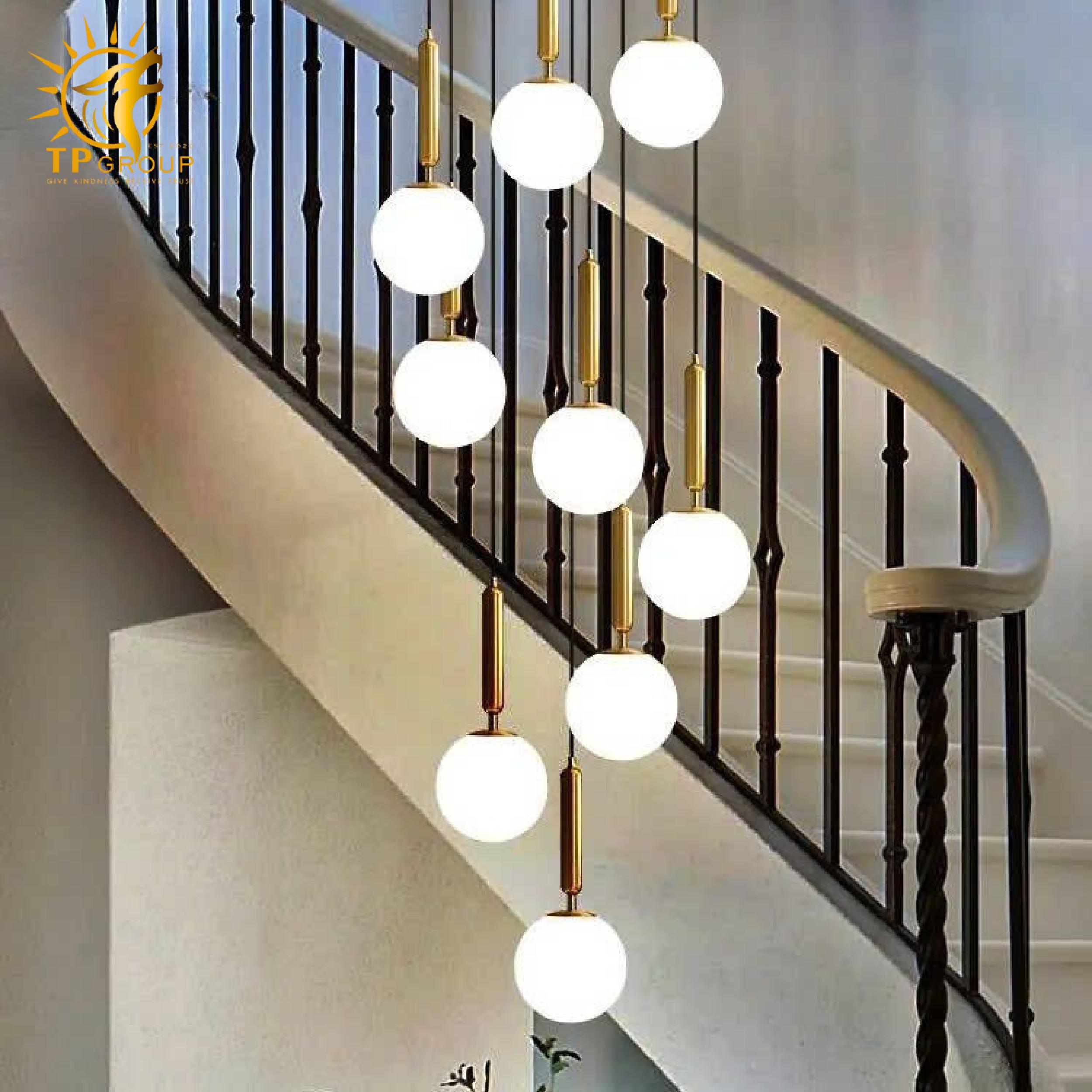 Đèn thả chao thủy tinh TTK03D 11 Đèn thả chao thủy tinh TTK03D