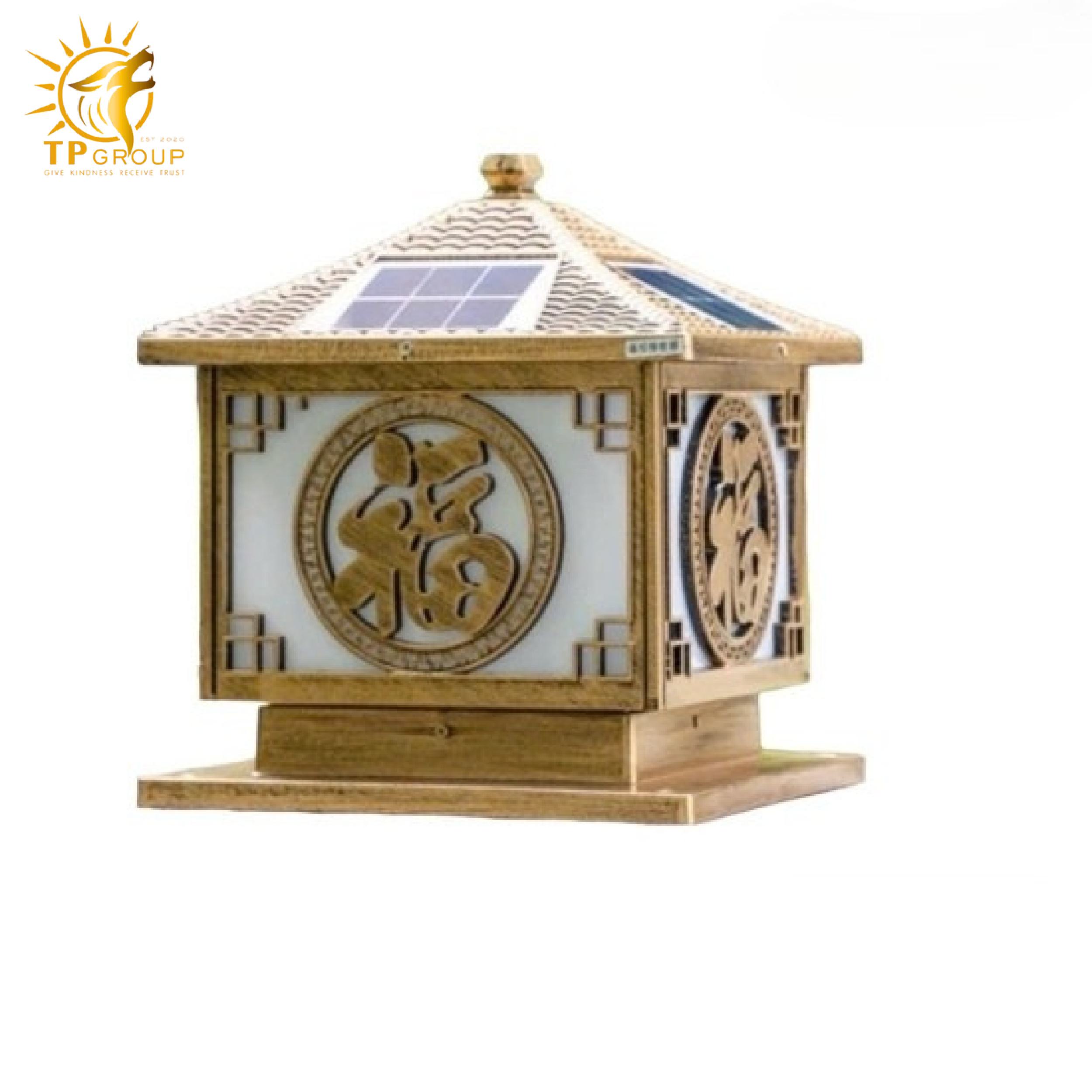 Đèn trụ cổng năng lượng mặt trời TP004 2 Đèn trụ cổng năng lượng mặt trời TP004
