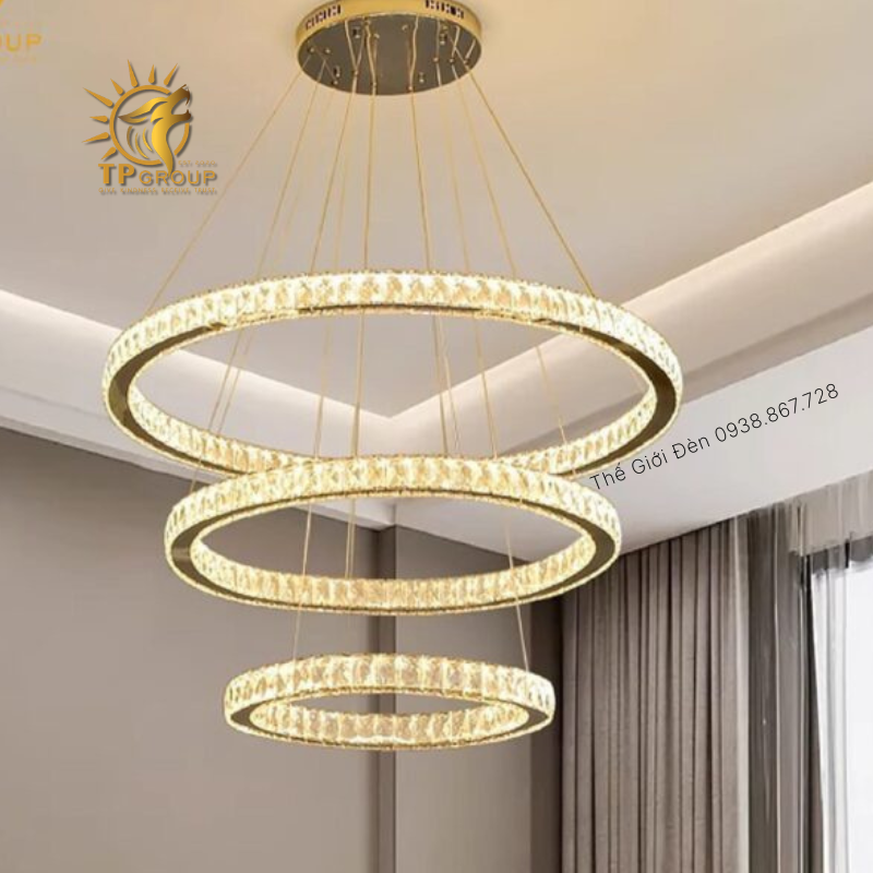 Đèn thả pha lê TPG-DTH804