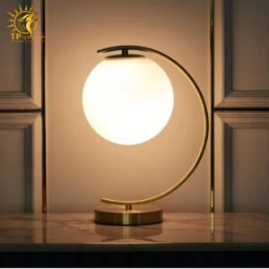 Đèn bàn chao thủy tinh BD60