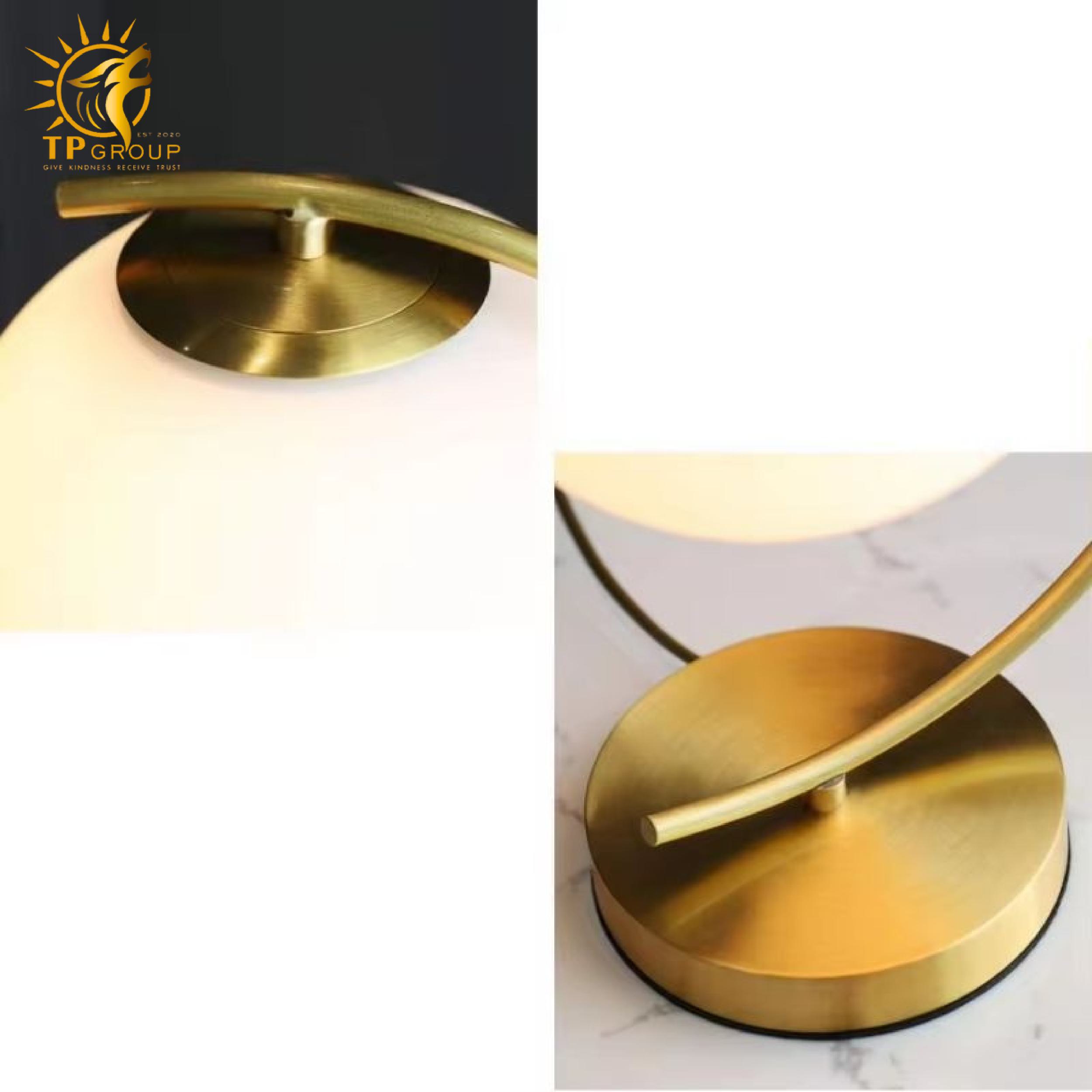 Đèn bàn chao thủy tinh BD60 9 Đèn bàn chao thủy tinh BD60