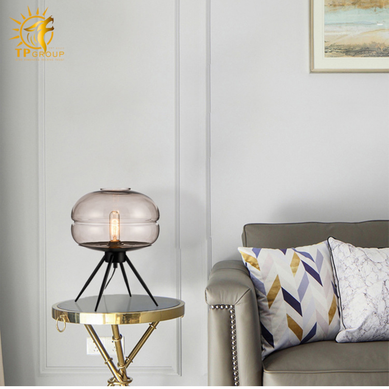 Đèn bàn hiện đại DB605 4 Đèn bàn hiện đại DB605