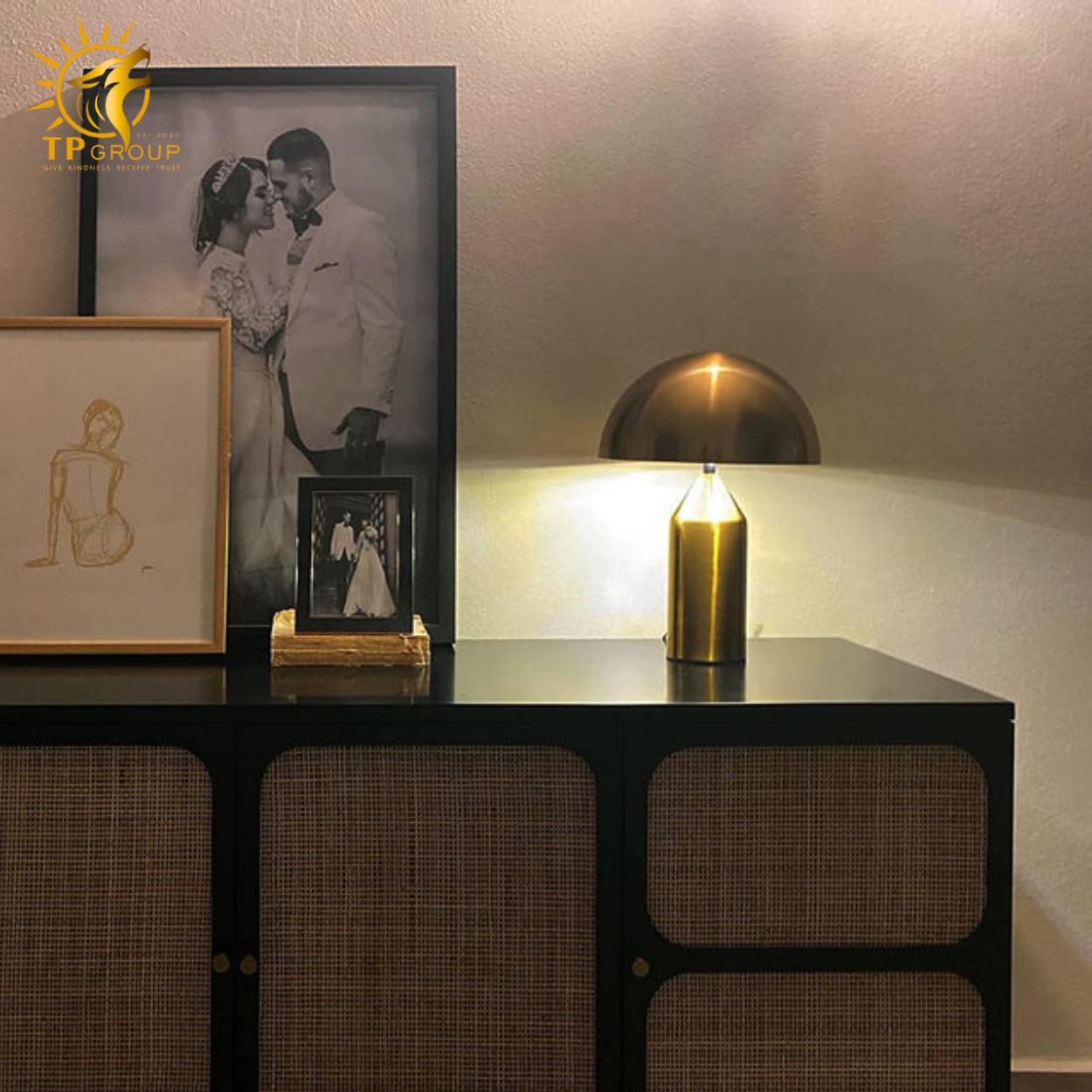 Đèn bàn hình nấm hiện đại DB34 13 Đèn bàn hình nấm hiện đại DB34