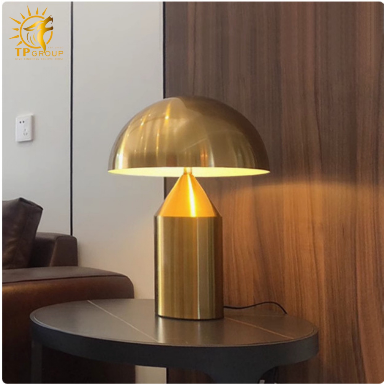 Đèn bàn hình nấm hiện đại DB34 3 Đèn bàn hình nấm hiện đại DB34