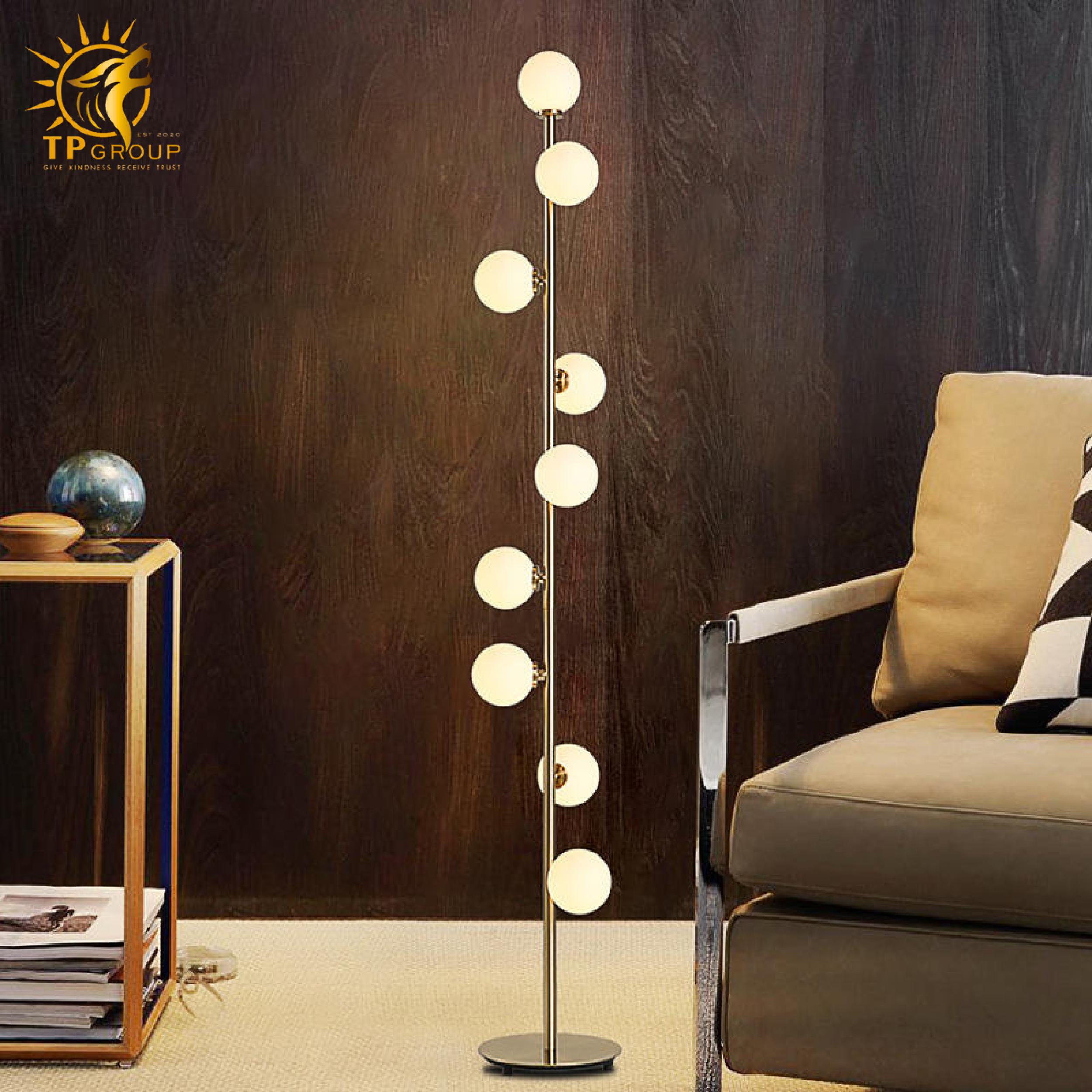 Đèn để sàn 12 bóng hiện đại DD3312T 2 Đèn để sàn 12 bóng hiện đại DD3312T